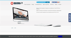 Desktop Screenshot of maxima-it.com