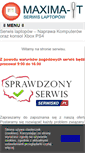 Mobile Screenshot of maxima-it.com